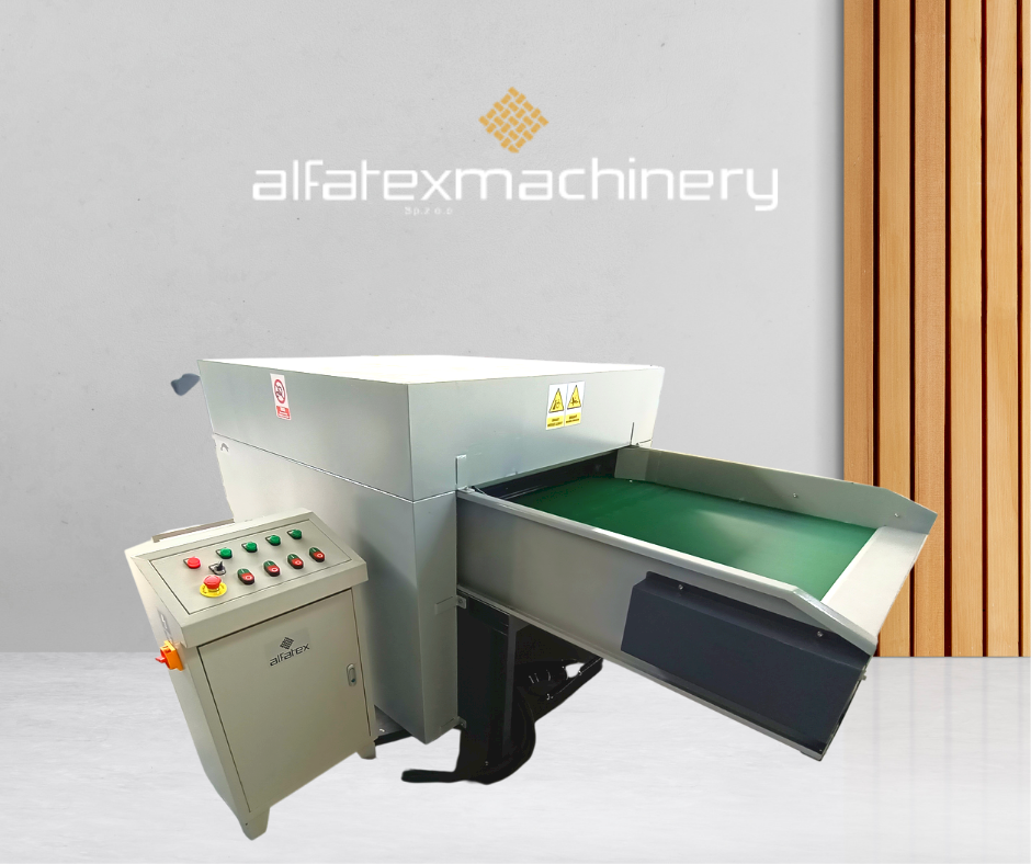 Maszyna do rozwłókniania tekstyliów (dzianin, tkanin, włóknin)